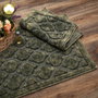 Mijölnir Juego de alfombras de baño Rüya - Verde